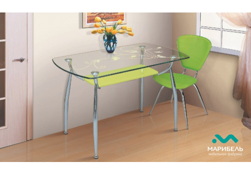 Стол обеденный стеклянный СО-3С