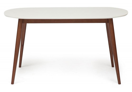 Стол обеденный MAX (Макс) (бело-коричневый)