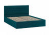 Кровать без ПМ «Порто» (без подъемного механизма) Велюр Confetti Izumrud