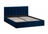 Кровать с ПМ «Эмма» (с подъемным механизмом) с заглушиной Велюр Confetti Blue