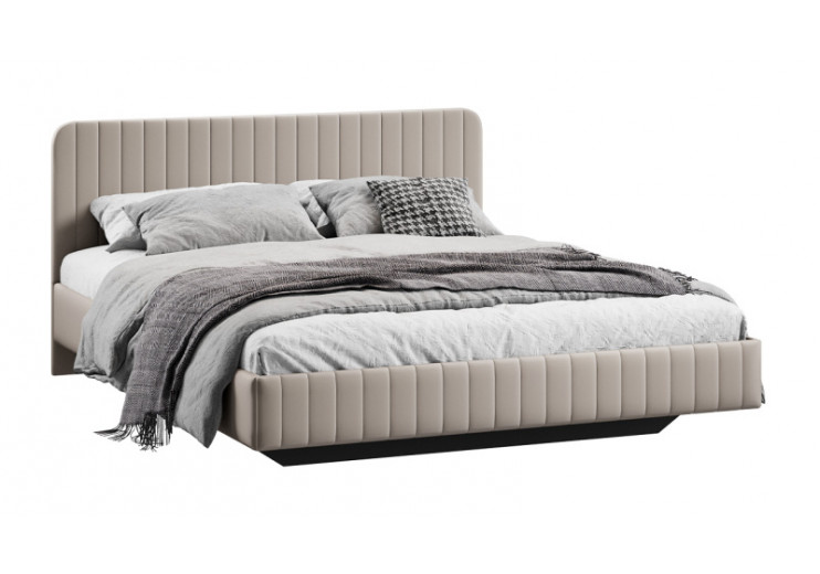 Кровать без ПМ «Шелли» Тип 1 (без подъемного механизма) Велюр Confetti Smok