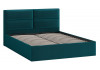 Кровать с ПМ «Глосс» Тип 1 (с подъемным механизмом) с заглушиной Велюр Confetti Izumrud