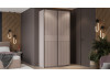 Шкаф-купе с 2 глухими дверями «Оскар Хилтон» Ручка черная, Кашемир, Кашемир сатин