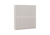 Шкаф-купе с 3 глухими дверями «Оскар Хилтон» Ручка белая, Кашемир, Кашемир сатин