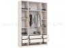 Шкаф 4-х створчатый (1600) с доп. ящиками Марвэл (кашемир)