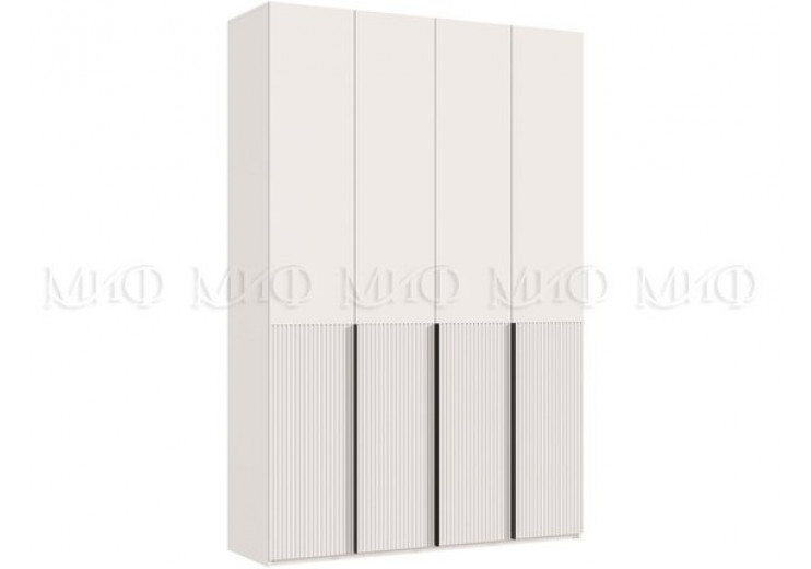 Шкаф 4-х створчатый (1600) с доп. ящиками Марвэл (кашемир)
