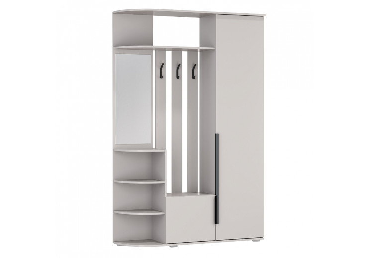 Шкаф комбинированный Кармен-7 New (с зеркалом)