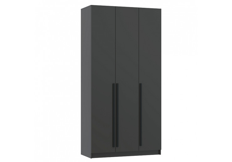 Шкаф для одежды 67.12 Брандо (3-х дв.) (h2400) ЛДСП New диамант серый