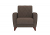 Эдвин М / Кресло для отдыха (велюр Ocean 007 коричневый)