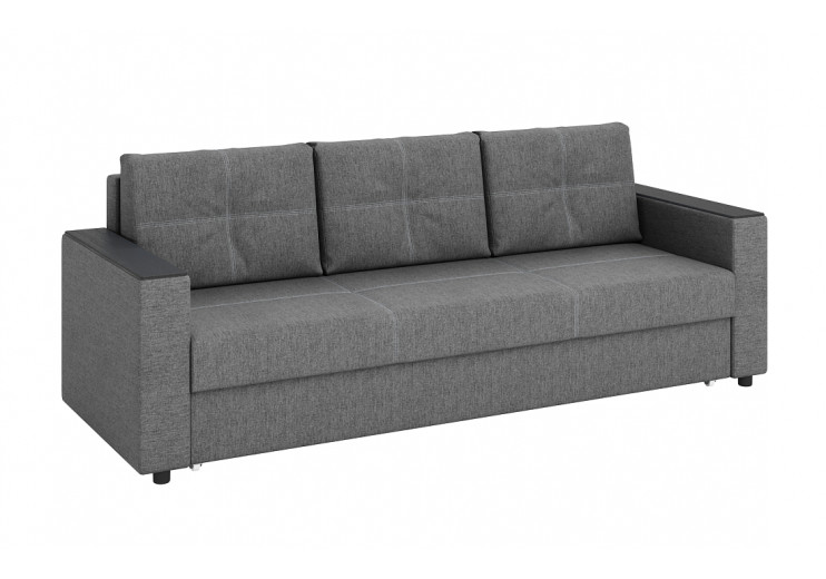 Смарт/ Диван - кровать 3-х мест (рогожка серая)