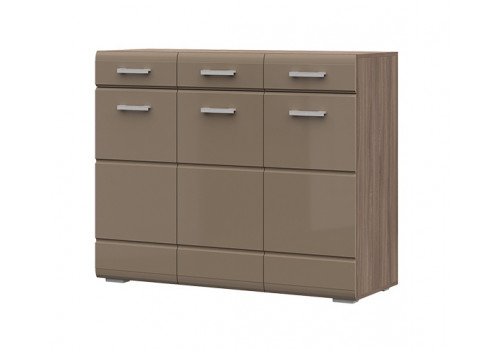 Комод Симба шимо темный - кофе с молоком