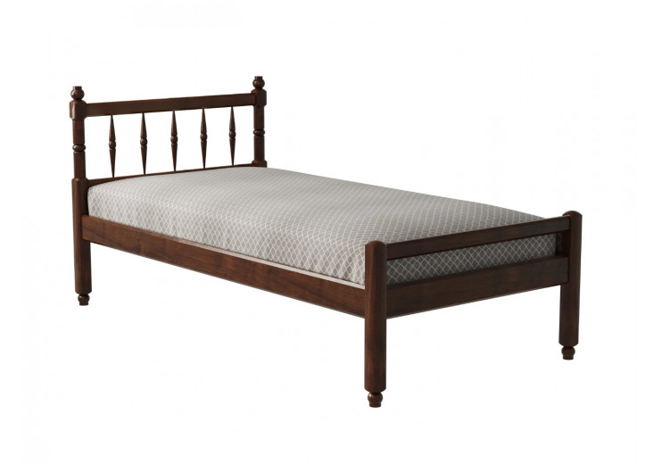 КРОВАТЬ-10 (800*900/2000) цвет орех