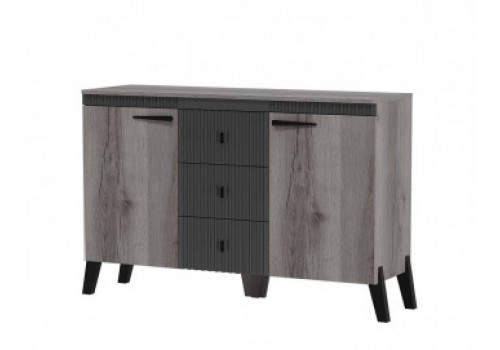 ОЛЬГА-3 КОМОД С 3-мя ящиками и дверками