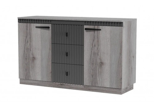 ОЛЬГА-3 КОМОД С 3-мя ящиками и дверками