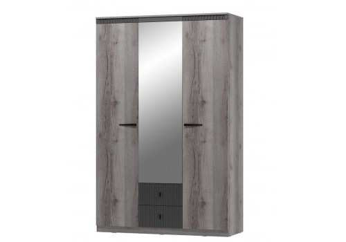 Шкаф 3-х дверный №1 Ольга 3 с цоколем