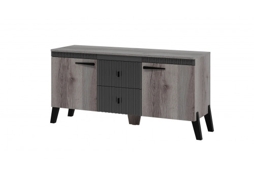 ОЛЬГА-3 ТУМБА ПОД ТВ С 2-мя ящиками и дверками на ножках